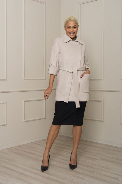 KENT QUILTED WITH BELT WAIST - 32427-İR-K-N