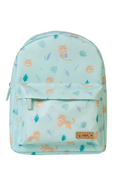 saro Nursery / CREW BAG AND PENCIL BOX // JUNGLE CHEETA