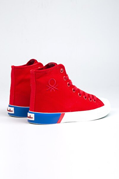 Benetton ® | BN-70015 - 3374 Kirmizi - Kadın Spor Ayakkabı