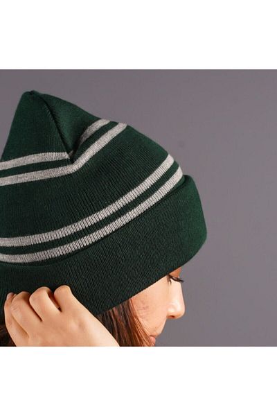 Sihir Dükkanı Slytherin Beanie κανονικού μεγέθους πλεκτό ακρυλικό