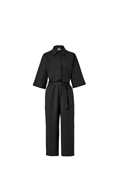 GARR BUTİK Shirt Collar Jumpsuit