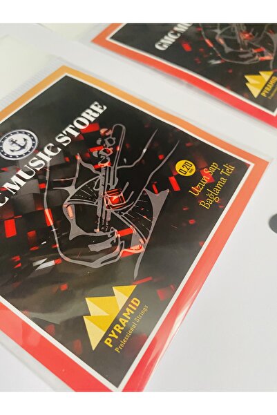 GMC MUSIC STORE طقم سلك ربط هرمي طويل الساق 2 طقم 0.20 ملم + هدية تيزيني