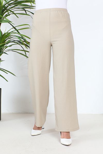 MARFİM ELASTIC WAIST CREPE PANTS