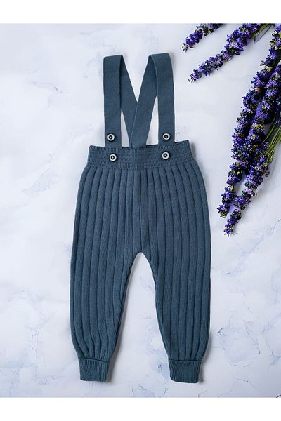 gogo bici Strap Adjustable Knitwear Leggings Salopet Jumpsuit Baby Kids