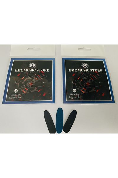 GMC MUSIC STORE Long Shank Binding Wire 2 Sets 0.20mm + Tezene Gift