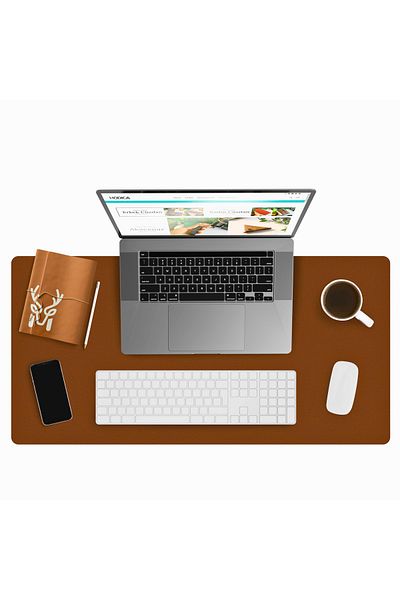 Modica Ταν επιτραπέζιο χαλάκι, μεγάλο mousepad, δερμάτινο φαρδύ επιτραπέζιο χαλάκι για φορητό υπολογιστή παιχνιδιών |   Λίντος