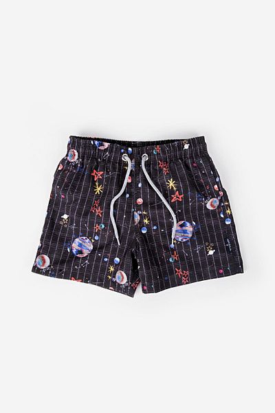 AYYILDIZ 106 Pantaloni scurți de baie negri pentru băiat