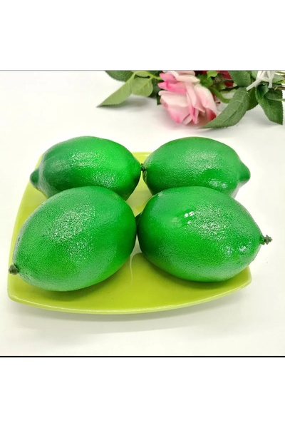 RUZGARCİCEK زهور الرياح الاصطناعية 6 قطع ليمون