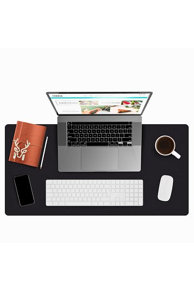 Modica Lindos - Leather Desk Mat, Desk Pad, Large Mouse Pad, Gaming Desk Mat Leather Mouse Pad