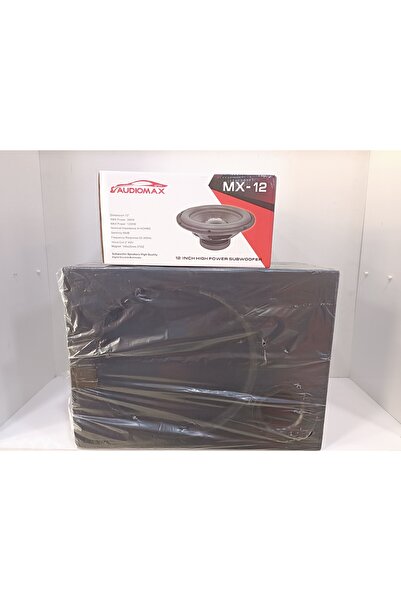 navicars AUDIOMAX MX-12 30 CM ÇİFT BOBİN KABİNLİ BAS