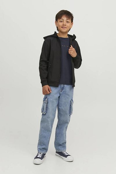 Jack & Jones Μπλουζάκι με κοντό μανίκι εμπριμέ με λογότυπο - αστέρι