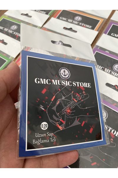 GMC MUSIC STORE Long Shank Binding Wire 2 Sets 0.20mm + Tezene Gift