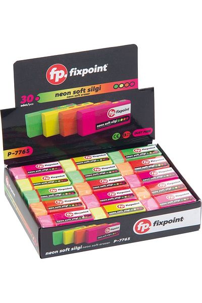 FixPoint Gumă Neon FixPoint 30 buc P-7765