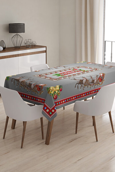 Çt Çeyizci Tekstil مفرش طاولة منقوش لعيد الميلاد، مفرش طاولة عيد الميلاد، مفر...