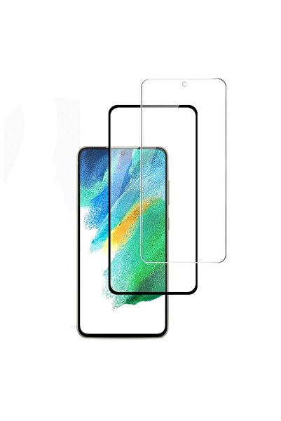 Ecr Mobile Samsung Galaxy S21FE ile Uyumlu Şeffaf Esnek Nano Cam Ekran Koruyucu