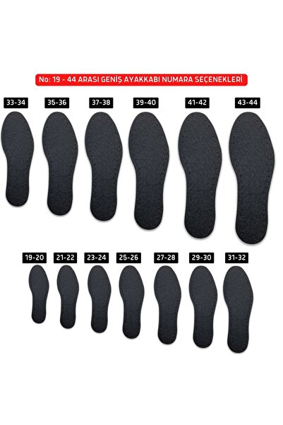 Foottab Kışlık Termal Yün Keçe Tabanlık, Sıcak Tutan Kalın Ayakkabı Tabanı Keçesi Bot Tabanı