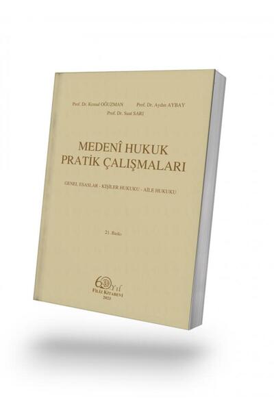 Filiz Kitabevi Medeni Hukuk Pratik Çalışmaları 21.BASKI