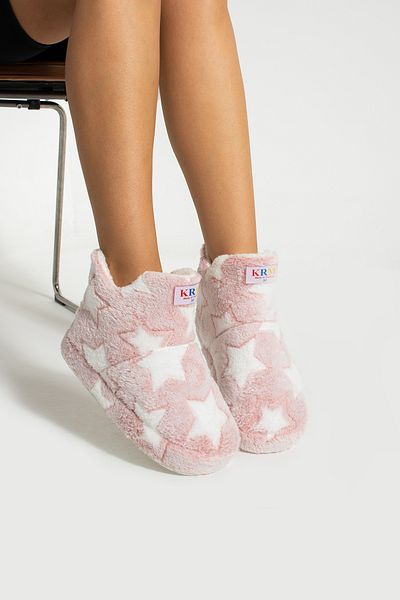 star shoes Fluffy Γυναικείες Παιδικές Παντόφλες Home Boots