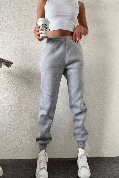 ışıltıbutik Γυναικεία φούτερ Winter Fleece Ψηλόμεση - Τρεις Κλωστές