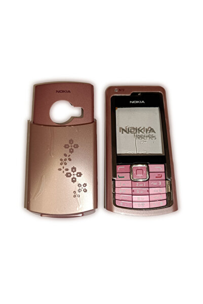 OEM Nokia N72 Kapak Nokia N72 uyumlu Pembe Kapak ön Kapak Arka Kapak Tuş Takımı