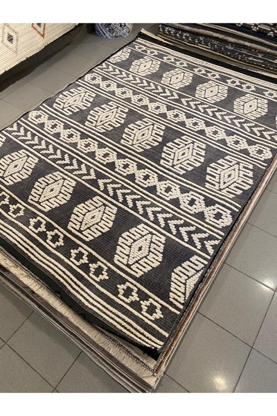 Bahariye Halı Lena 160/218cm Makinada Yıkanabilir Kilim