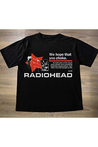 MAYDAY CULTURE Tricou unisex supradimensionat Radiohead