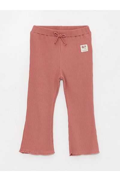 LC Waikiki LCW baby Basic Baby Girl Tights Trousers with Elastic Waist