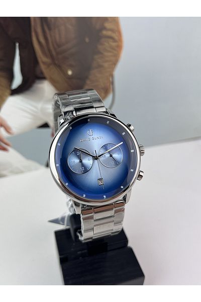 DAVID GUNER Men's Steel Wristwatch - Waterproof