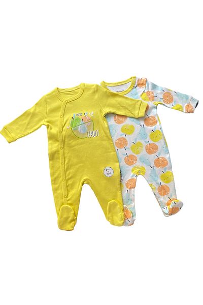 Miniworld unisex fresh fruit 2-piece overalls