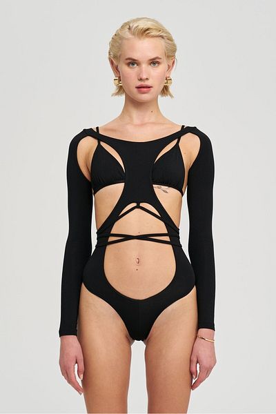 IAMNOTBASIC Body Margot - Negru