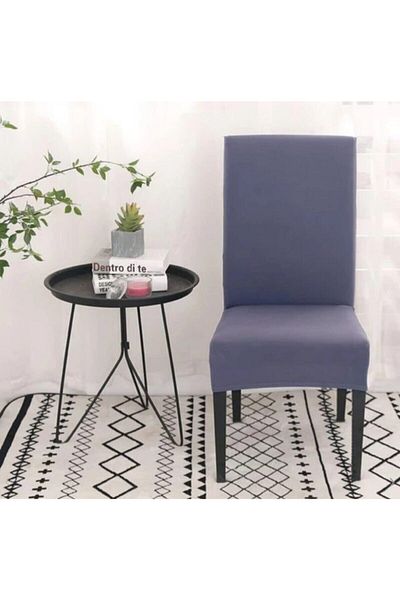 Gerbera Pudra Ballet Pattern Lycra Fabric Non-Pilling Washable Chair Cover Chair Cover New Model Single