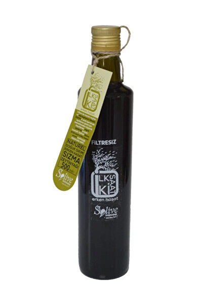 solive Ilk 2 Saat Soğuk Sıkım Erken Hasat Zeytinyağı 500ml Filtresiz