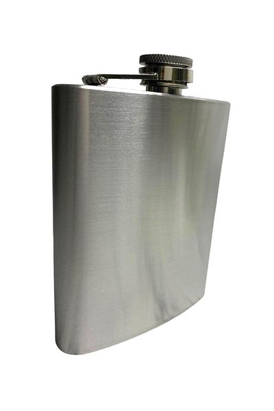 Elif Flask CHROME 7 OZ ALK40 STAINLESS STEEL SILVER COLOR709534