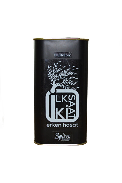 solive Ilk 2 Saat Soğuk Sıkım Erken Hasat Zeytinyağı 1 Litre Filtresiz