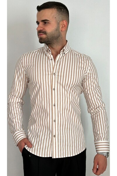 OBOYBEYCOLLECTİON SLIM FIT ERKEK GÖMLEK