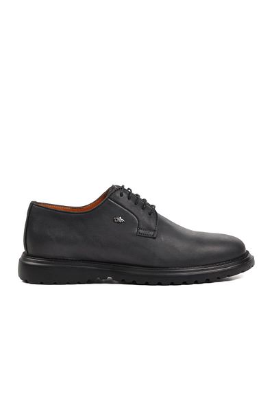 Dr.Flexer 340802 Black Nubuck Genuine Leather Men's Casual Shoes