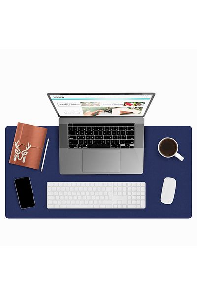 Modica ليندوس - حصيرة مكتب جلدية، وسادة مكتب، لوحة ماوس كبيرة، وسادة ماوس جلدية لمكتب الألعاب