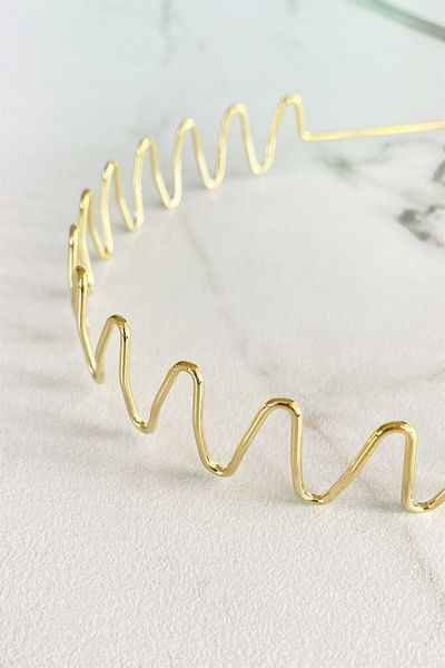 TAKIŞTIR Gold Color Metal Crown