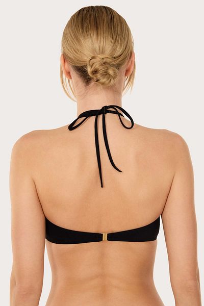 AYYILDIZ 63563 Top de bikini negru