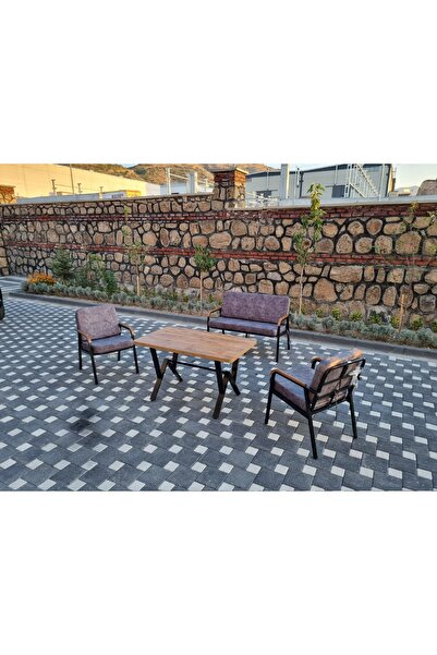 Tu Tienda TU TİENDA KÖYCEĞİZ BAHÇE BALKON TAKIMI, GRİ