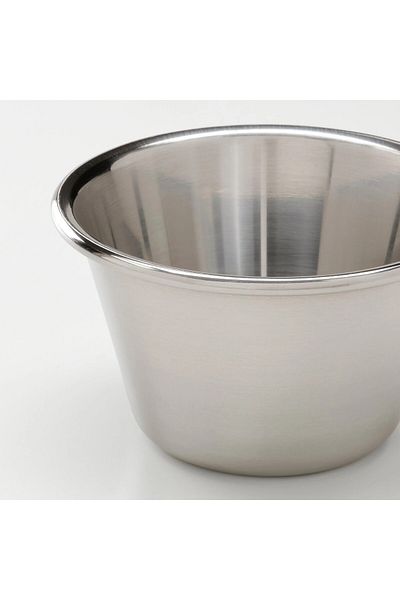 IKEA Grilltider 4 Pieces Stainless Steel Sauce Snack Bowl