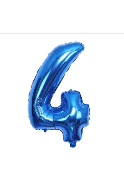 MFM بالون فويل أزرق غامق 4 سنوات 100 سم