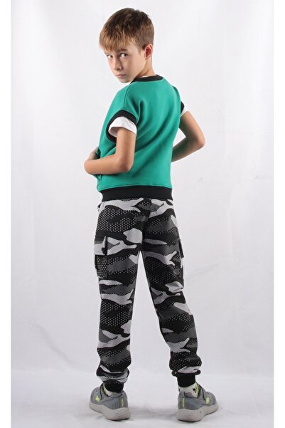 ALEXANDERGARDI Kangaroo Pocketed Boy Vest c23 810c