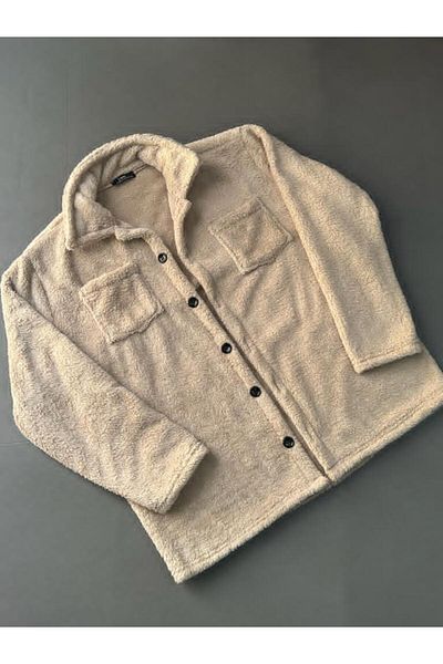 NO 601 ΜΠΟΥΦΑΝ LATTE BUTTON PLUSH WELLSOFT ΔΙΠΛΗ ΤΣΕΠΗ OVERCUT ΜΠΟΥΦΑΝ
