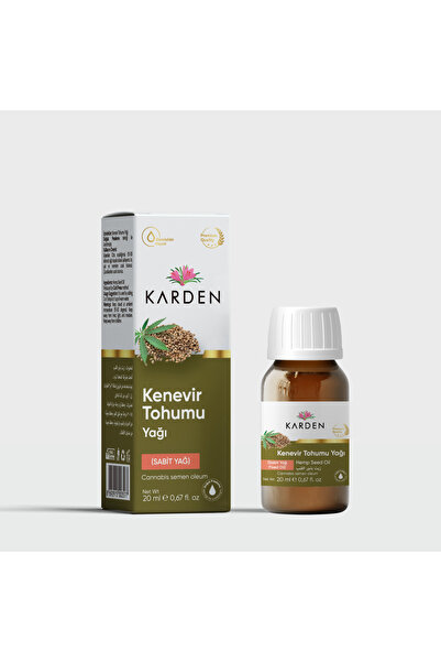 Karden Kenevir Tohumu Yağı 20 ml