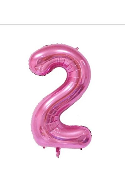 MFM Σκούρο ροζ μπαλόνι αλουμινόχαρτο 2 ετών 100 cm