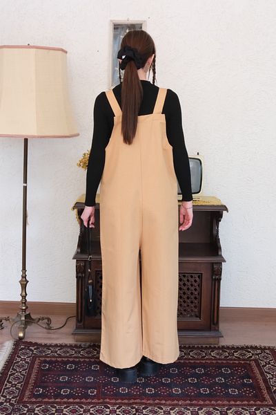 Ceylan Otantik Linen Salopet Jumpsuit