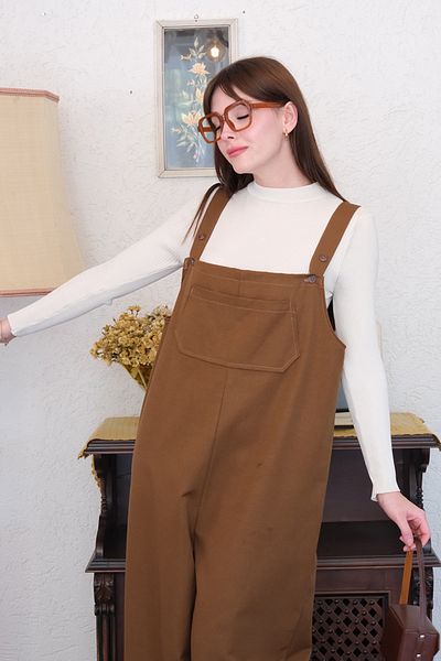 Ceylan Otantik Linen Salopet Jumpsuit