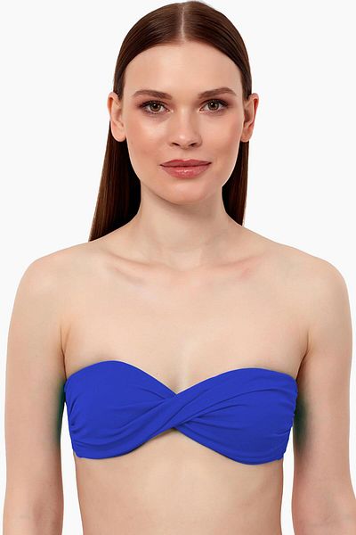 AYYILDIZ 63508 Saks Twist Strapless Bikini Top