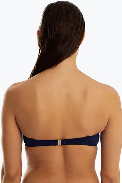 AYYILDIZ 63547 Navy Blue Smooth Bikini Top